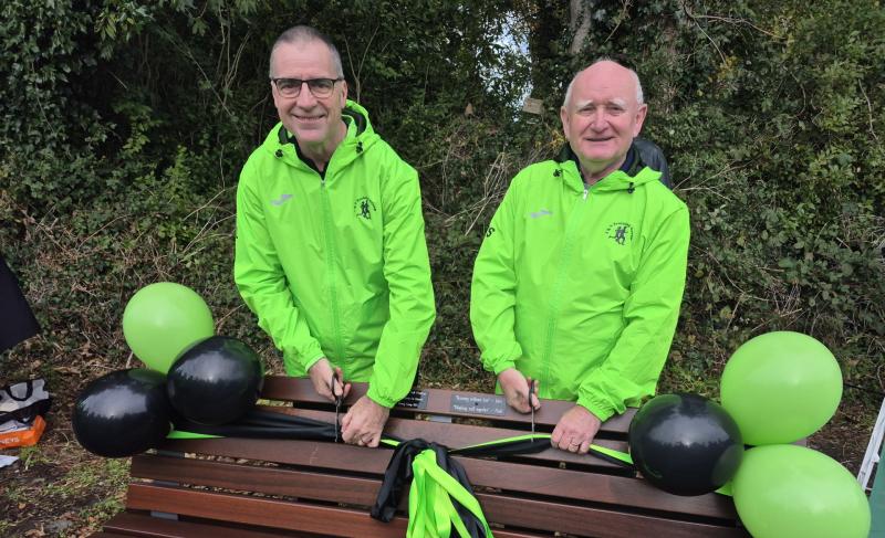 IN PICTURES: Athletics club in Tipperary unveil commemorative bench in honour of two coaches