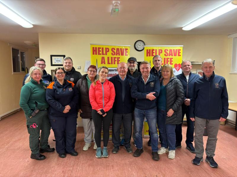 Longford town defibrillator group