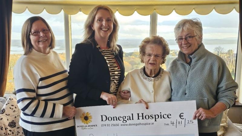 South Donegal woman's 105th birthday celebrations raise €4,000 for local charites