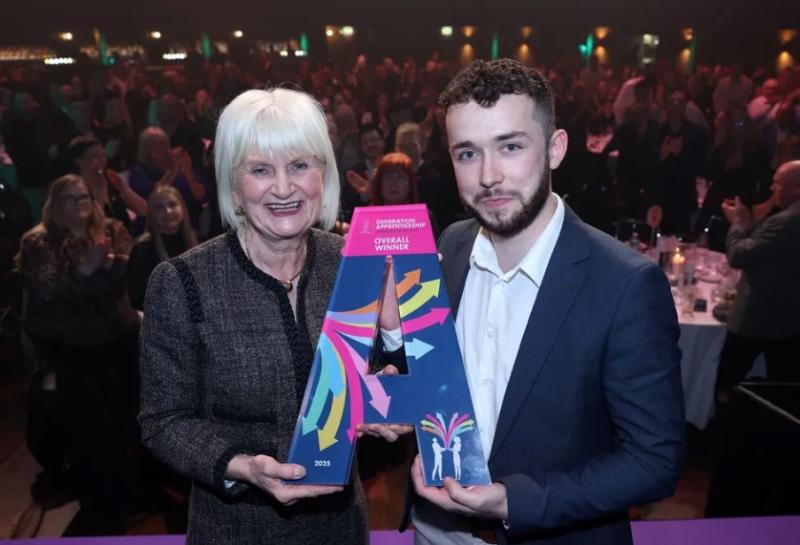 Offaly man named as National Apprentice of the Year 2025