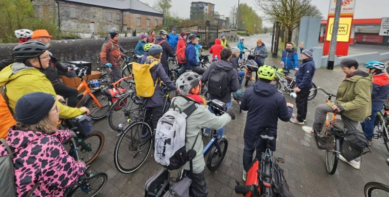 Limerick City pedal power grows up to 31% in recent years