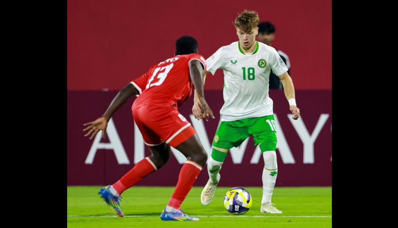 Tipperary player makes World Cup debut off the bench for Ireland U17s in Qatar!