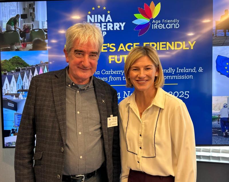 Louth highlighted in European Parliament as Nina Carberry champions age-friendly future