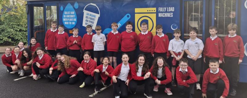 NI Water’s Travelling Classroom Rolls into Spires Integrated Primary School, Magherafelt