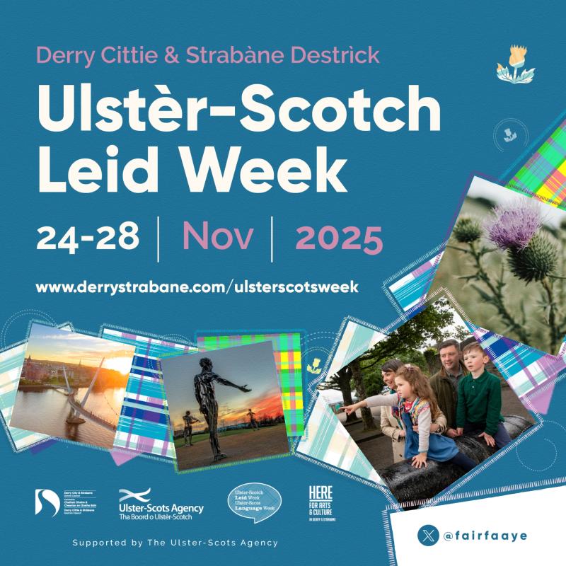 Fair Faa Ye! Derry public urged to celebrate Ulster-Scots Language Week 2025