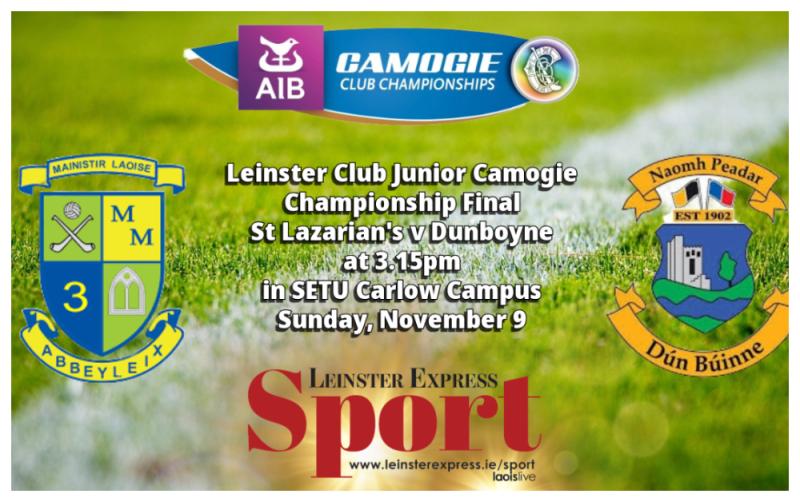 LIVE BLOG: St Lazarian's go in search of Leinster Club Camogie glory against Dunboyne