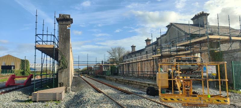 Restoration of roof at Limerick port village's old railway station to take place