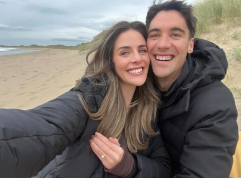 Happy couple: Limerick hurling star and longtime love announce engagement