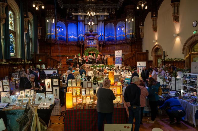 Local textile crafters to dazzle at Guildhall Christmas fair debut