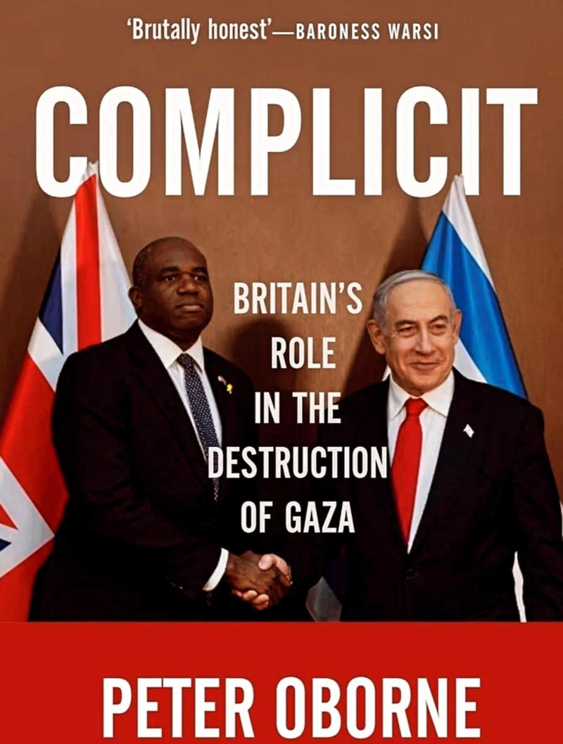 Derry launch for Peter Oborne book 'COMPLICIT: Britain's Role in the Destruction of Gaza'