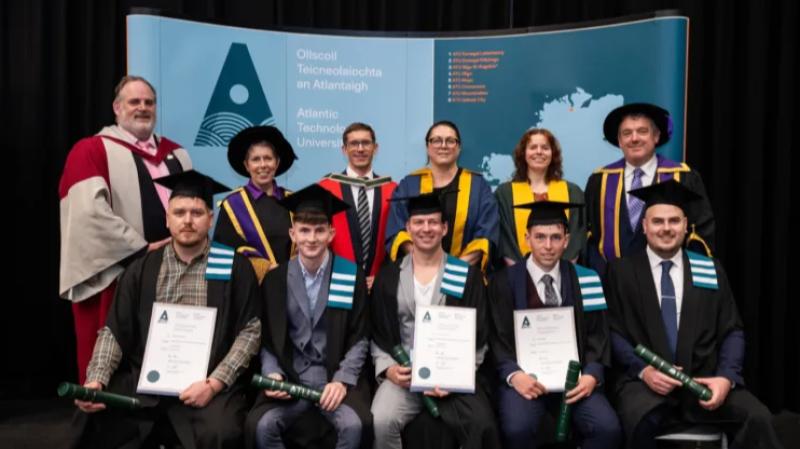 Tipperary man among first cohort of Civil Engineering Apprentice graduates from ATU
