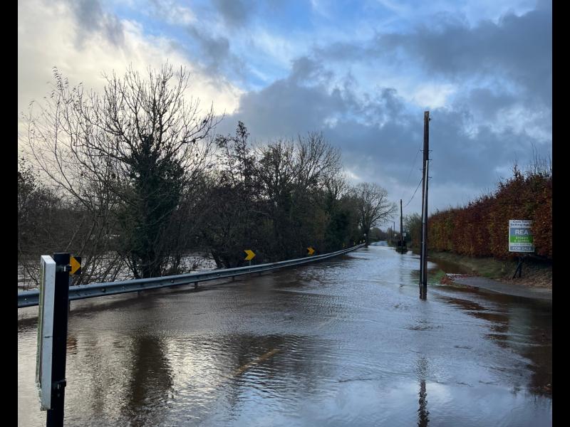ALERT: Motorists in Tipperary urged to avoid impassable road due to flooding