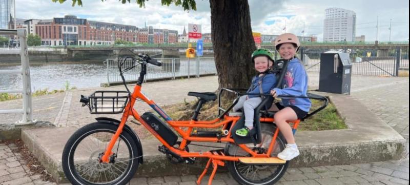 Local e-cargo bike trial marks three years of greener family transport