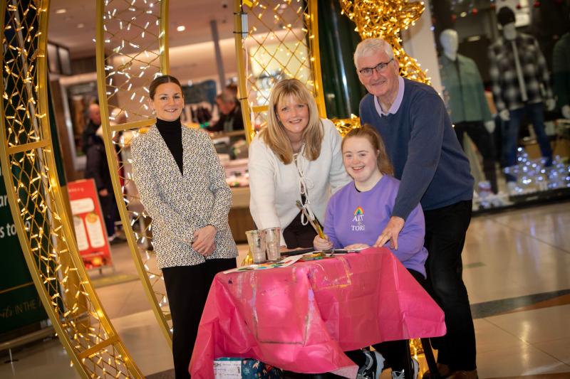 Derry artist Tori McNeill brings colourful art to Lisnagelvin Shopping Centre