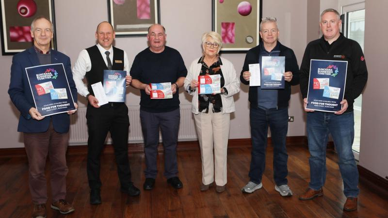 Gift voucher scheme for more than 100 Buncrana businesses launched