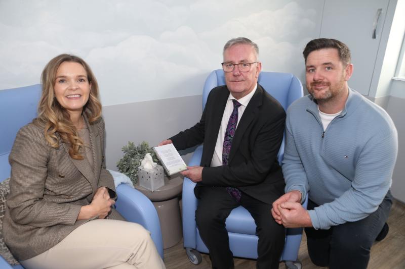 New ‘Infinity Room’ opens at Causeway Hospital in memory of two-year-old Noah McAleese