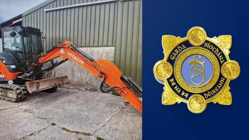 Longford digger stolen 