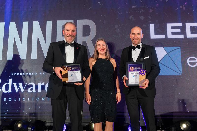 North West and Larne Partnerships win prestigious Community Wealth Building Award