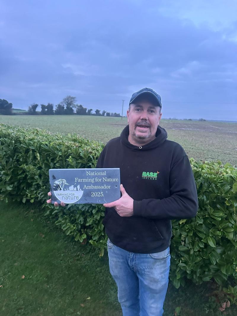 Louth farmer wins Farming for Nature Ambassador Award for 2025