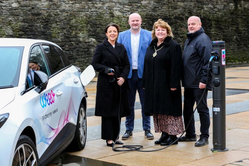 New EV charge point contract for Derry and Strabane Council area welcomed