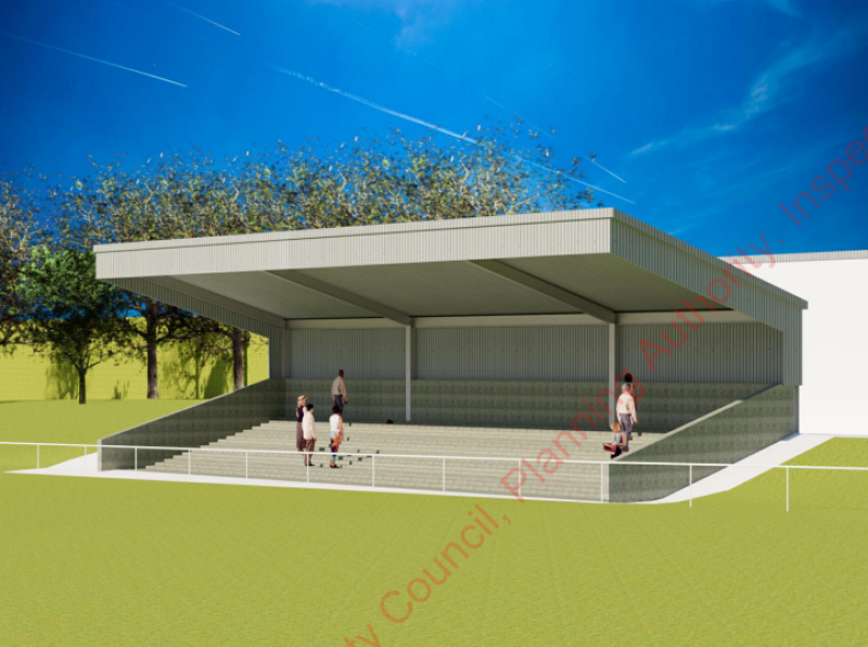 Planning Permission granted for building of a new spectator stand at GAA ground in Offaly