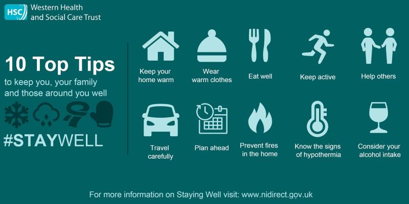 Western Trust urges public to 'keep well, warm and boost your immunity' ahead of winter season