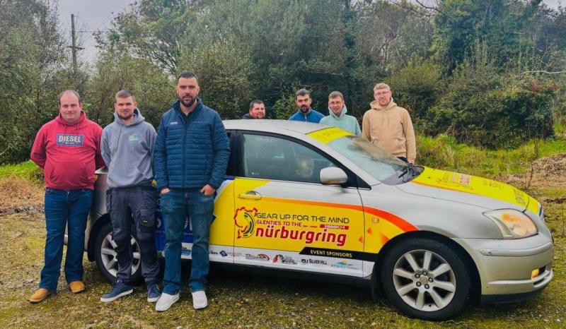 Glenties to Nurburgring drive raises over €30,000 for mental health awareness