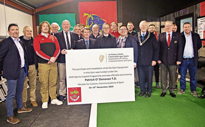A Tipperary rugby club marks major facility upgrades with visit from government leaders