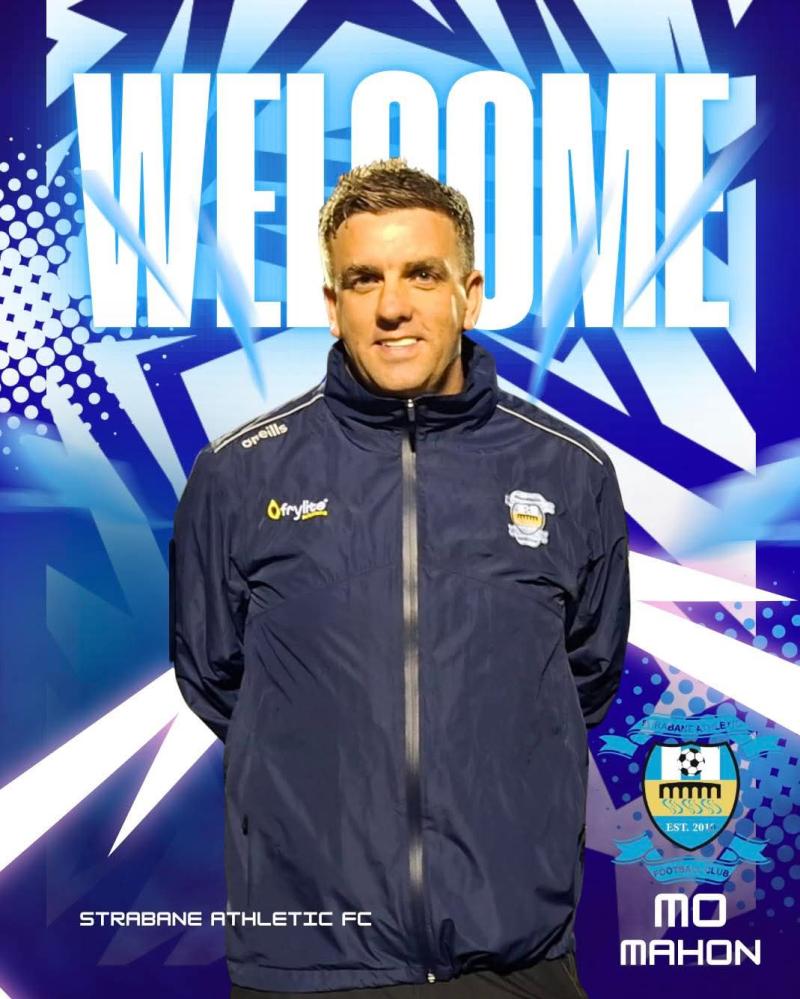 Mo Mahon appointed manager of Strabane Athletic FC