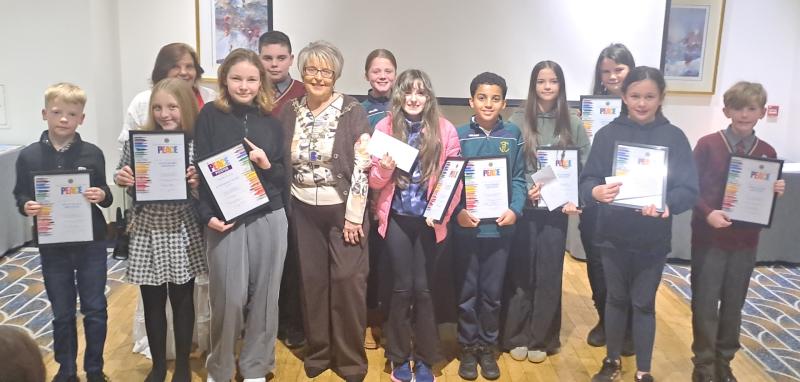 Tipperary pupils were together as one in peace poster competition