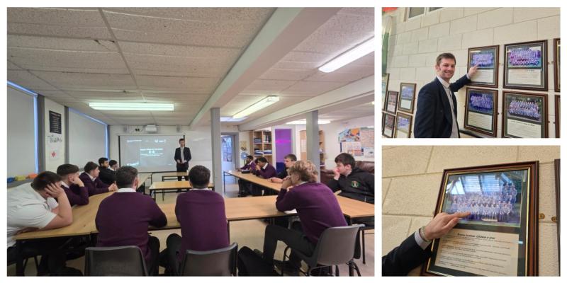 PICTURES: Local filmmaker shares insights on storytelling and career twists in school talk