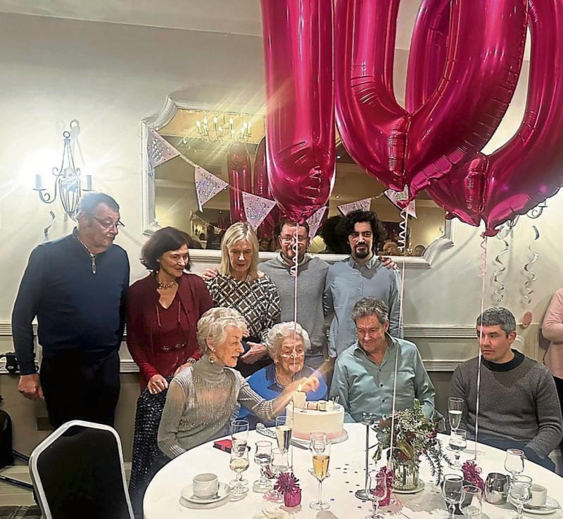 Fashion designer Nora celebrates rich tapestry of life at 100th birthday party in Limerick