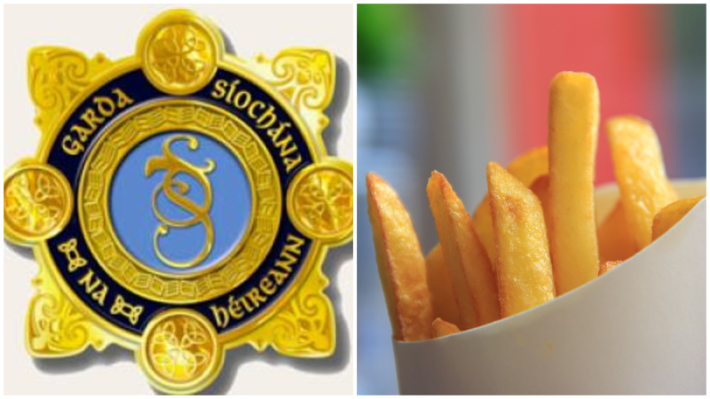 'No cure for stupid' - Gardaí enforce the law outside Kilkenny City takeaway 