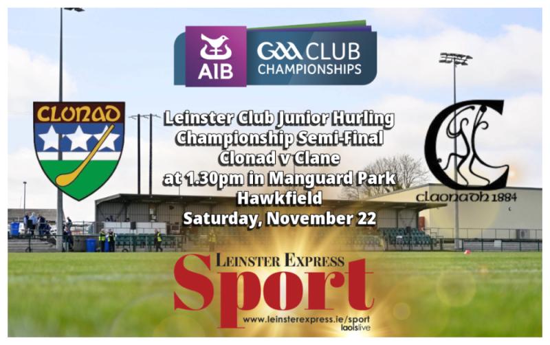 LIVE UPDATES: Clonad take on Clane in Hawkfield for a spot in the Leinster Club JHC final