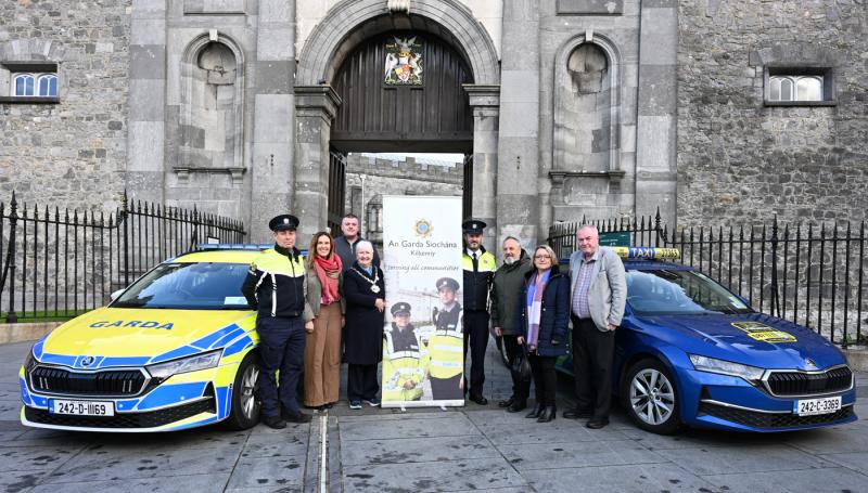 Gardaí and taxi drivers join forces for relaunch of Kilkenny Taxi Watch