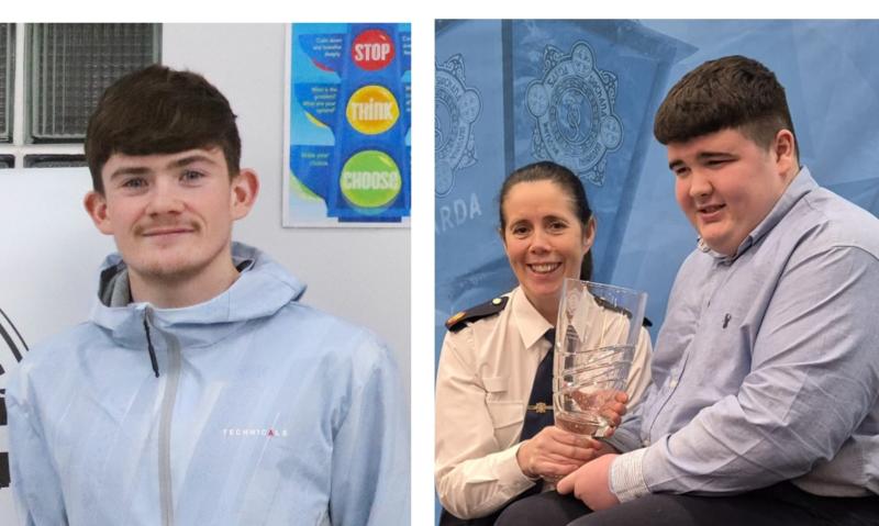 Young sports stars Cormac and Terry do Limerick proud at Garda National Youth Awards