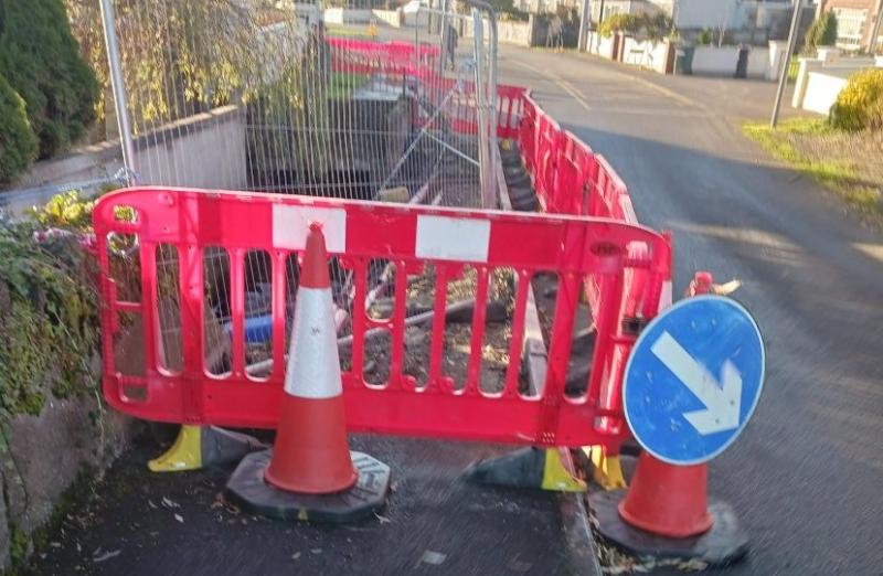 Laois Sinn Féin rep slams 'extremely dangerous' Mountmellick repair works