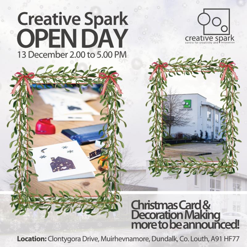 Creative Spark in Dundalk to hold Christmas Open Day and Repair Café this weekend