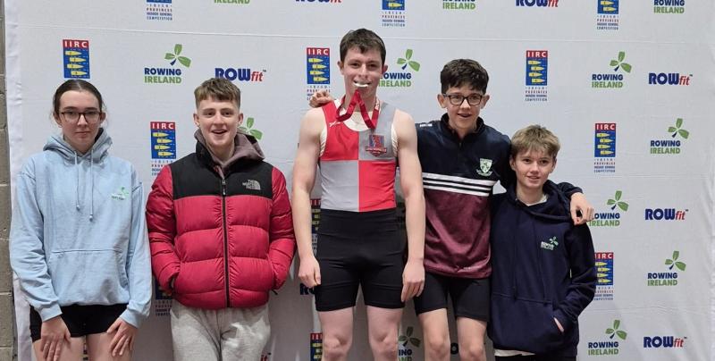 Offaly’s Coleman claims silver at Irish Indoor Rowing Championships