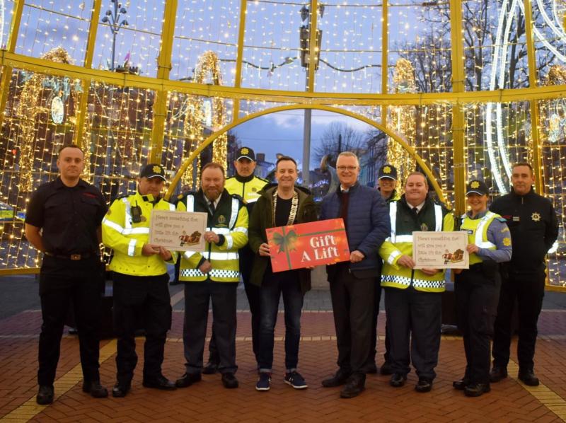 Louth County Council joins emergency services for &lsquo;Gift of a Lift&rsquo; campaign