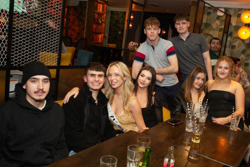 CONGRATULATIONS: Special celebration for 21st birthday on night out in Tullamore