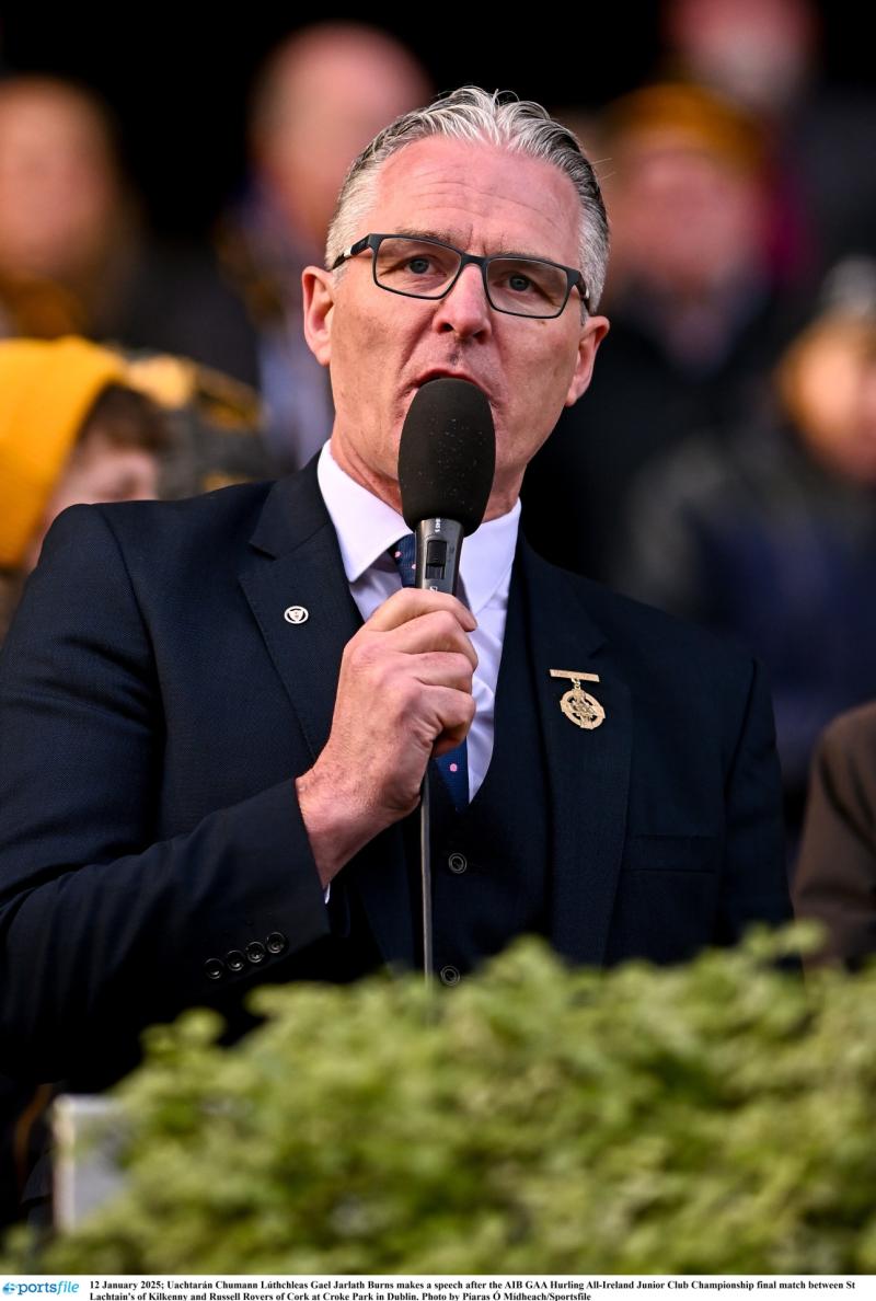 GAA President Jarlath Burns to visit Kilkenny GAA clubs in December 