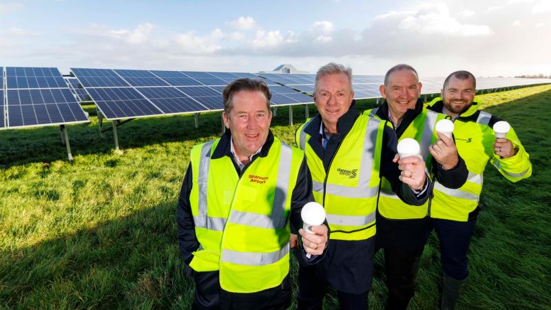 Shannon Airport unveils Ireland&rsquo;s first airfield solar PV farm in multimillion euro investment