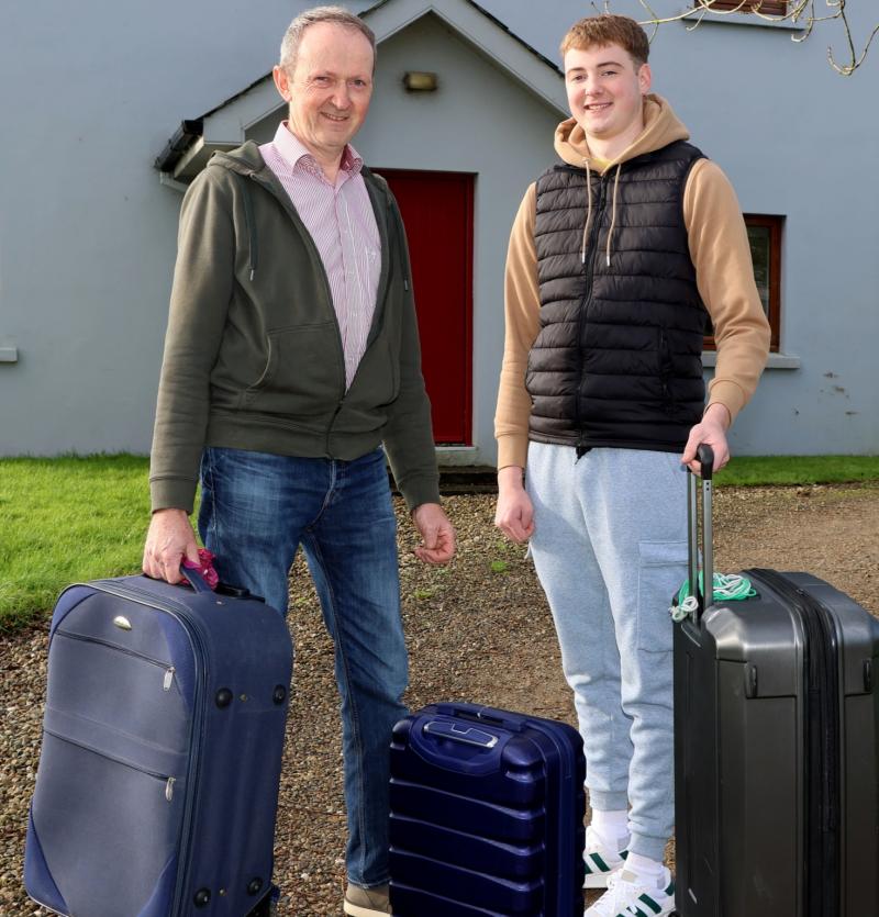 Mícheál and Tom Fitzgerald are volunteers with Mellon Educate