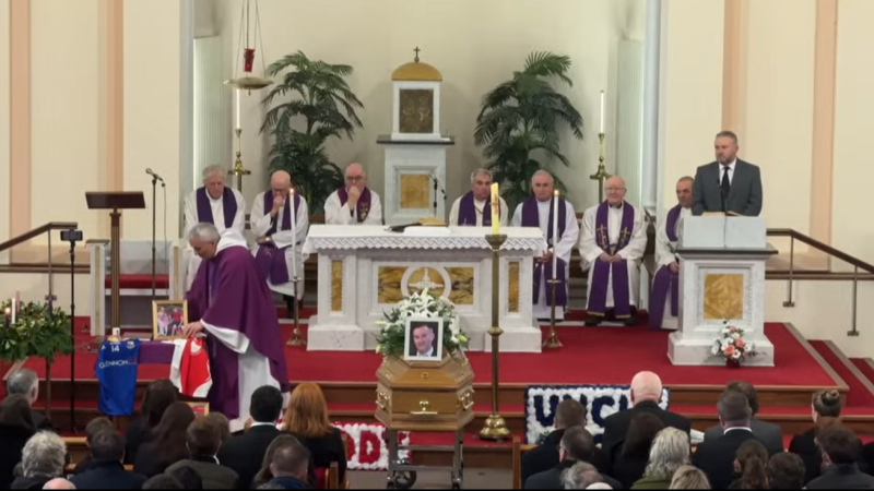 Shane Carrigy Funeral 