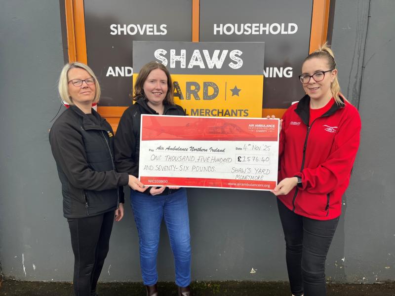 County Derry event boosts Air Ambulance NI funds to support critical HEMS service