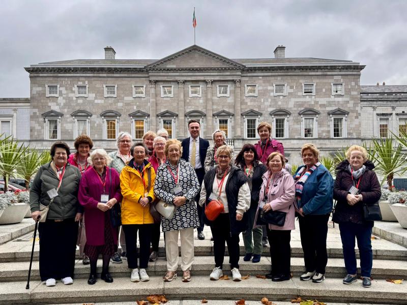 North Tipp's IFA Farm Family group visit the Dáil