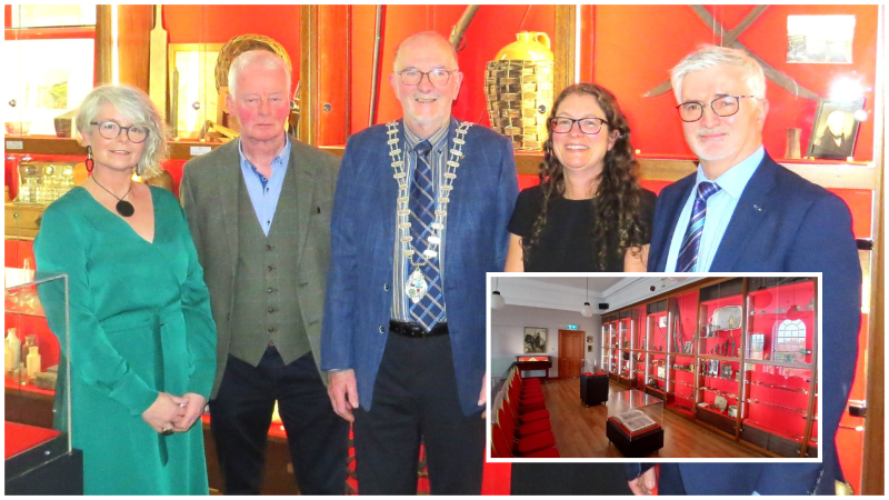 Donegal Historical Society formally opens new public display