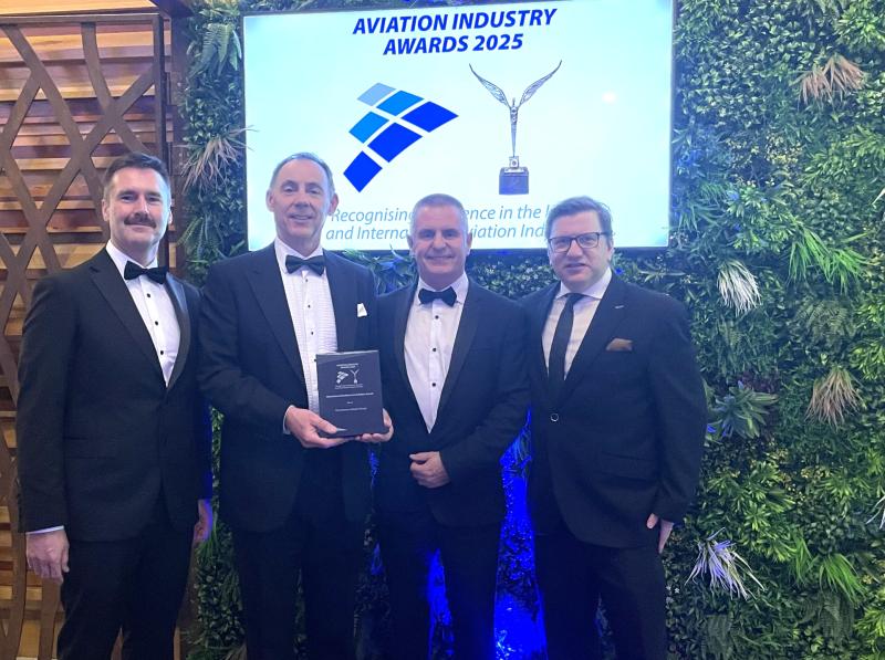 Shannon Airport lands operational excellence prize at major industry awards ceremony