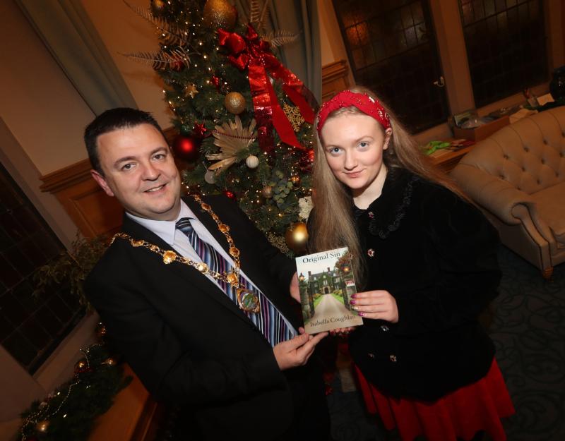 Ireland’s youngest published novelist Isabella Coughlan celebrated in Derry for literary success